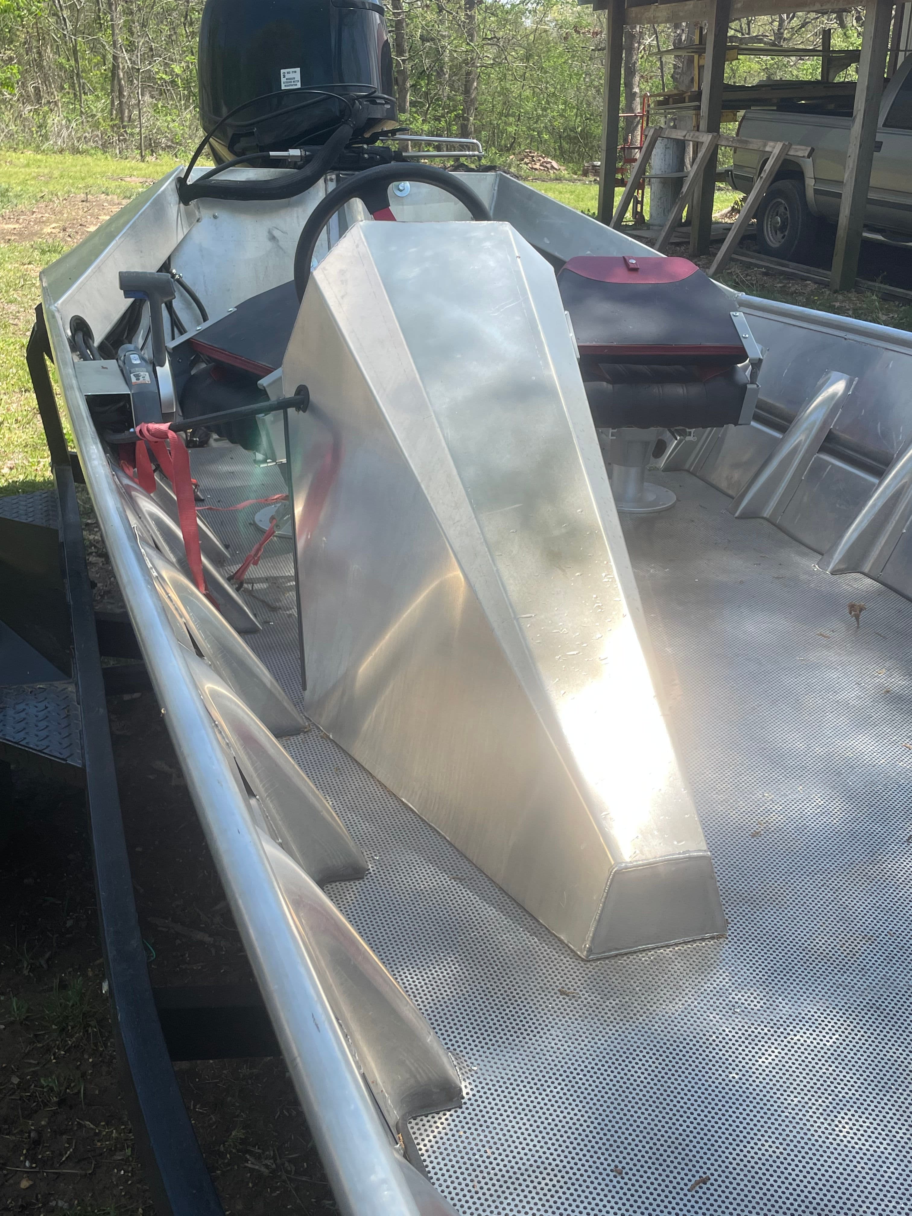 Project Custom Aluminum Sport Boat Console Built From Scratch image