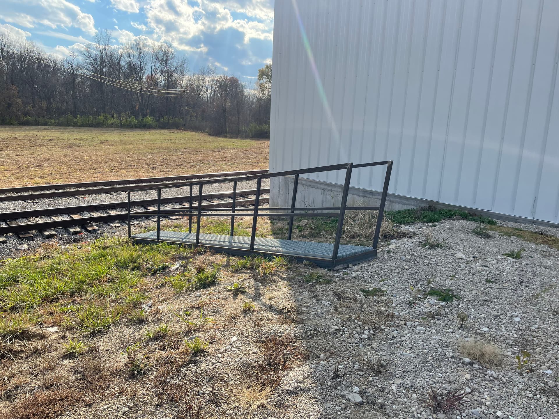 OSHA-Compliant Steel Walkway Ramp Built for Safe Elevation Changes image