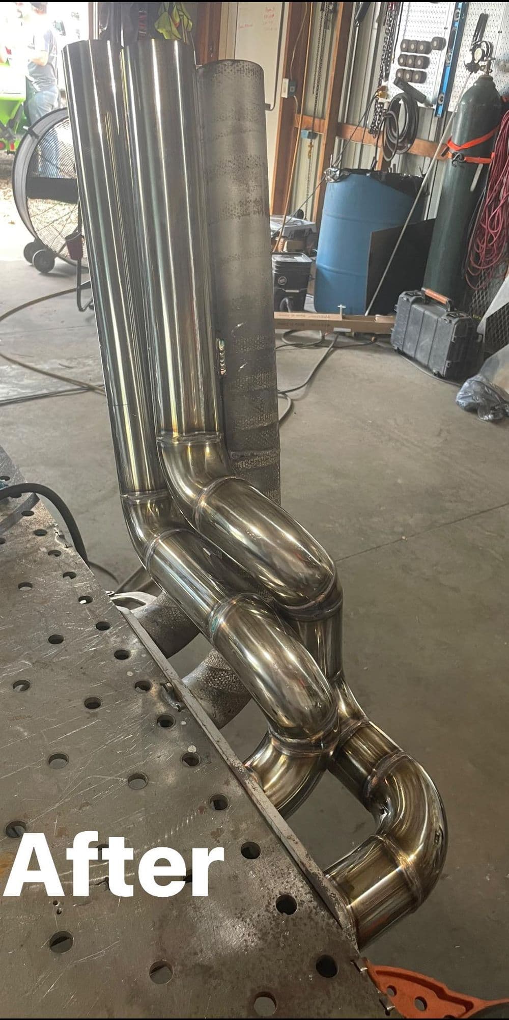 Custom Exhaust Fabrication for a Race Boat Build in St James MO
