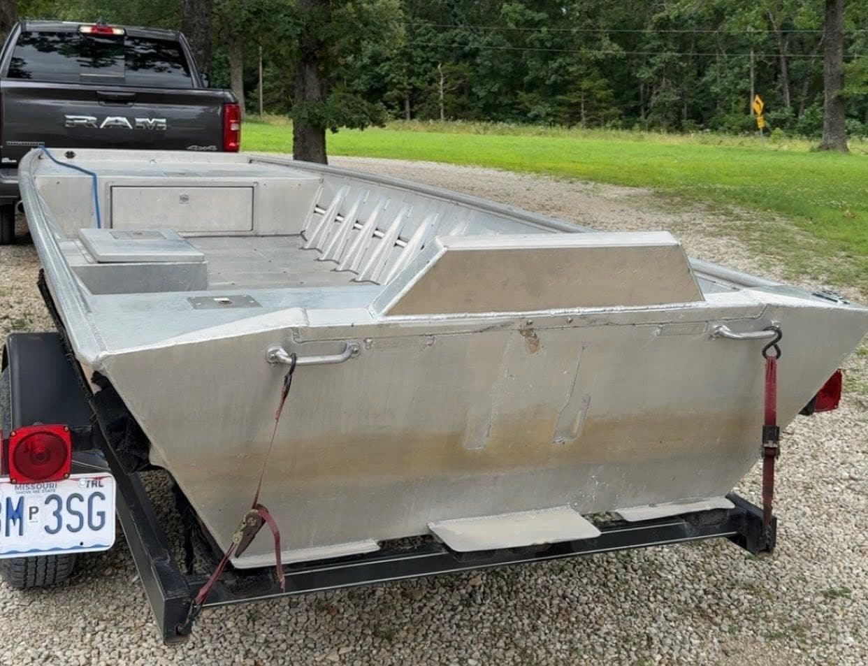 Custom Transom Riser Built to Handle a Bigger Motor image