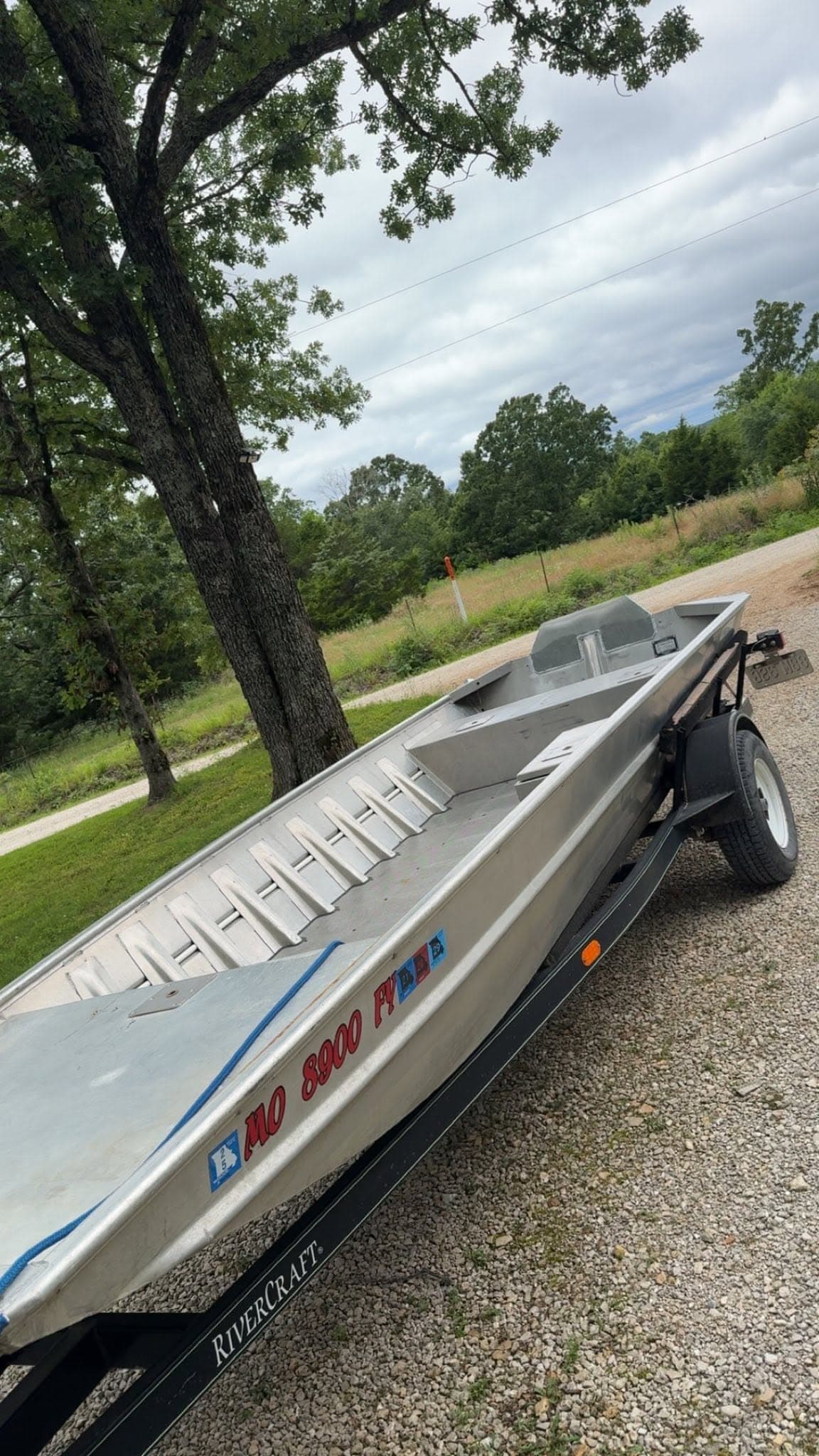 Gallery photos for Custom Transom Riser Built to Handle a Bigger Motor: Image #1